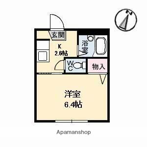 広島県福山市引野町２ 東福山駅 1K アパート 賃貸物件詳細