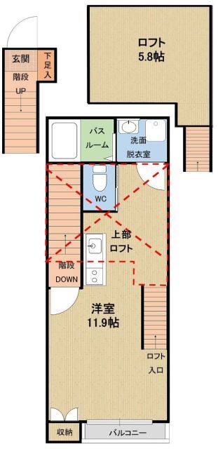 宮城県仙台市青葉区台原３ 台原駅 1K アパート 賃貸物件詳細