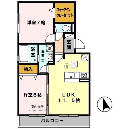兵庫県神戸市垂水区塩屋台３ 塩屋駅 2LDK アパート 賃貸物件詳細