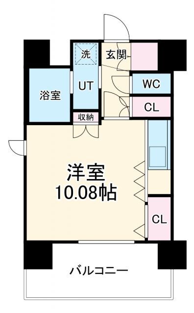 愛知県名古屋市東区芳野３ 森下駅 ワンルーム マンション 賃貸物件詳細