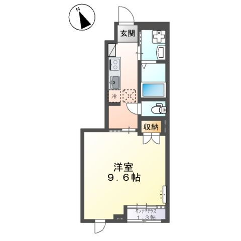 島根県松江市古志原２ 松江駅 1K アパート 賃貸物件詳細