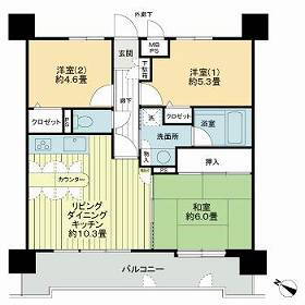 宮城県仙台市宮城野区原町１ 榴ケ岡駅 3LDK マンション 賃貸物件詳細