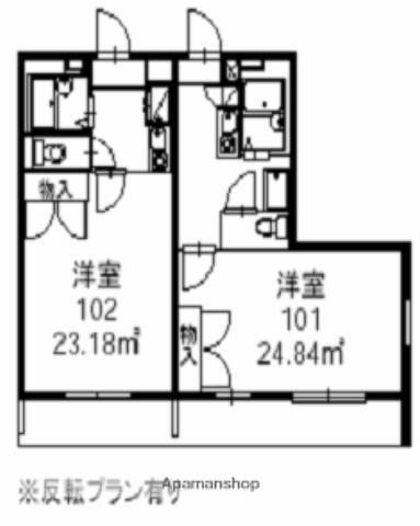 富山県富山市向新庄町７ 越中荏原駅 1K アパート 賃貸物件詳細