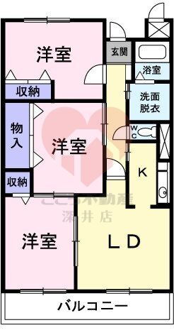 大阪府堺市北区金岡町 新金岡駅 3LDK マンション 賃貸物件詳細