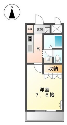 グランディール姫路 1階 1K 賃貸物件詳細