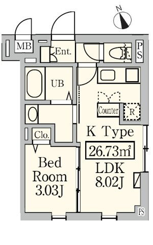 東京都品川区大井３ 大井町駅 1LDK マンション 賃貸物件詳細