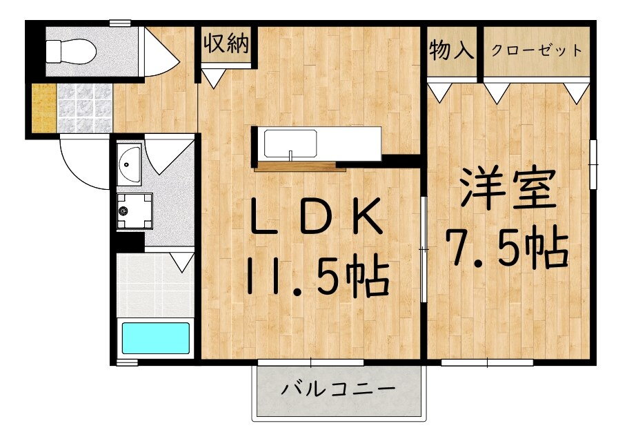 奈良県香芝市磯壁４ 近鉄下田駅 1LDK アパート 賃貸物件詳細