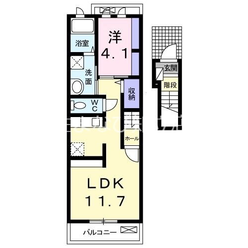 愛知県刈谷市西境町石根 富士松駅 1LDK アパート 賃貸物件詳細