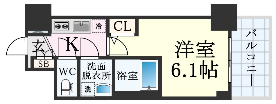 兵庫県神戸市兵庫区松原通５ 兵庫駅 1K マンション 賃貸物件詳細