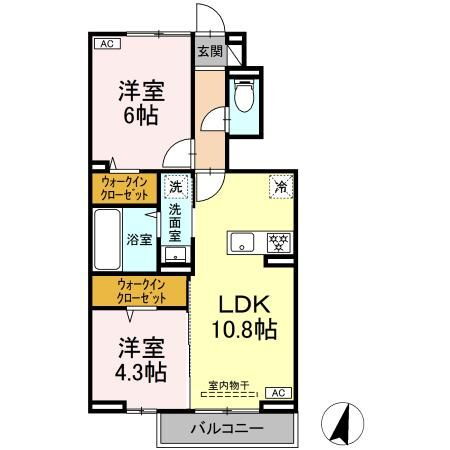 山口県周南市西桝町 福川駅 2LDK アパート 賃貸物件詳細