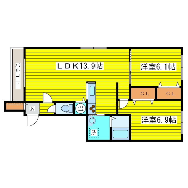 北海道札幌市東区北二十条東１３ 元町駅 2LDK マンション 賃貸物件詳細