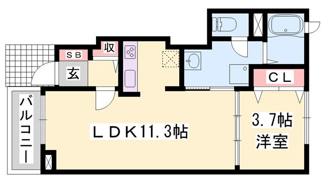兵庫県赤穂市古浜町 播州赤穂駅 1LDK アパート 賃貸物件詳細