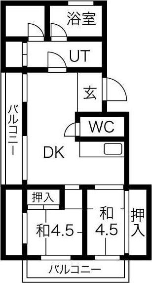 兵庫県明石市東野町 大蔵谷駅 2DK マンション 賃貸物件詳細