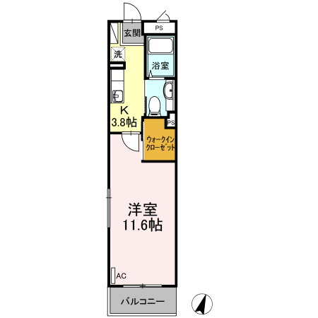 神奈川県相模原市中央区淵野辺本町５ 古淵駅 1K アパート 賃貸物件詳細