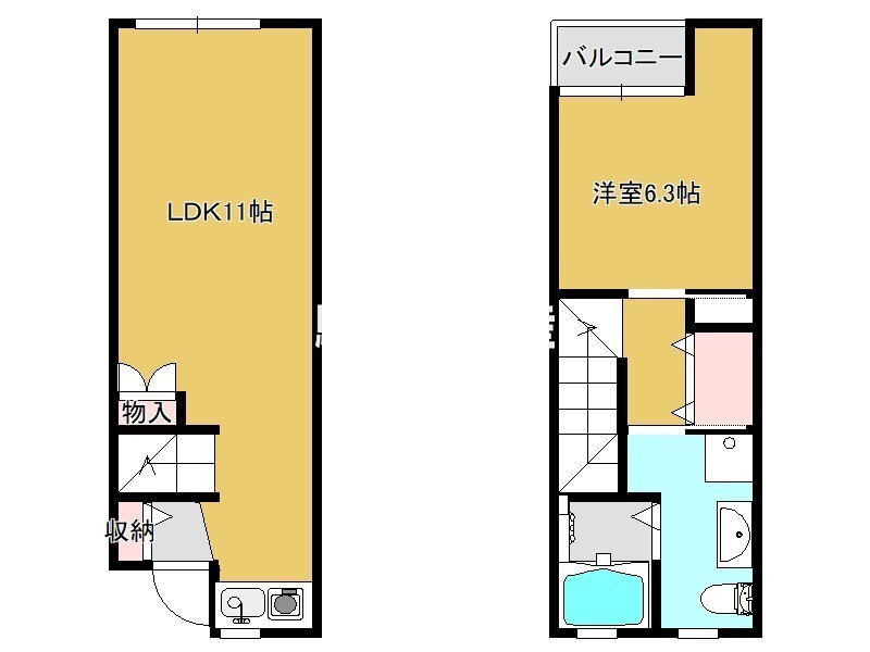 佐賀県佐賀市今宿町 佐賀駅 1LDK アパート 賃貸物件詳細