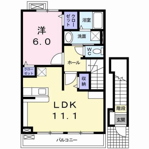 長野県長野市伊勢宮３ 安茂里駅 1LDK アパート 賃貸物件詳細