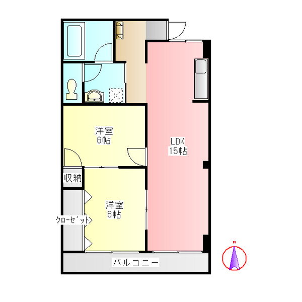 岐阜県岐阜市津島町４ 岐阜駅 2LDK マンション 賃貸物件詳細
