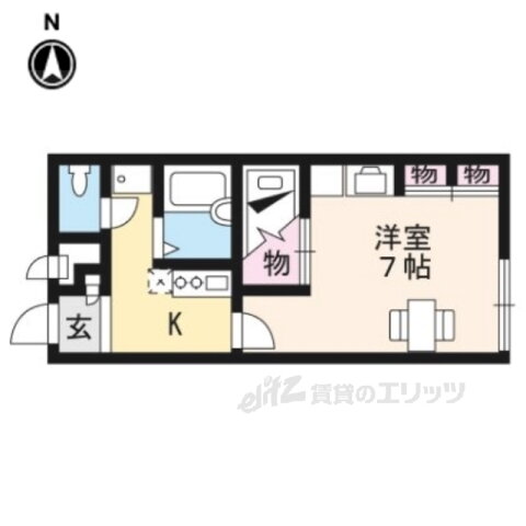 滋賀県東近江市林田町 八日市駅 1K アパート 賃貸物件詳細