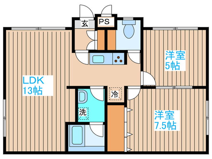 北海道札幌市白石区栄通１６ 南郷１８丁目駅 2LDK マンション 賃貸物件詳細