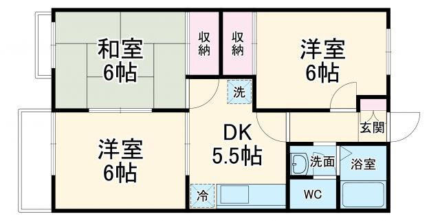 埼玉県さいたま市見沼区大字中川 大宮駅 3DK アパート 賃貸物件詳細