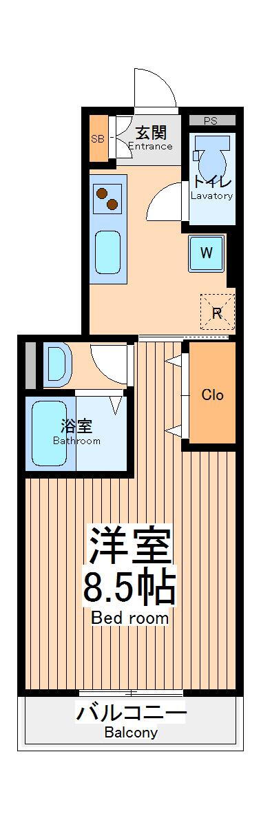 神奈川県相模原市中央区相模原５ 相模原駅 1K マンション 賃貸物件詳細