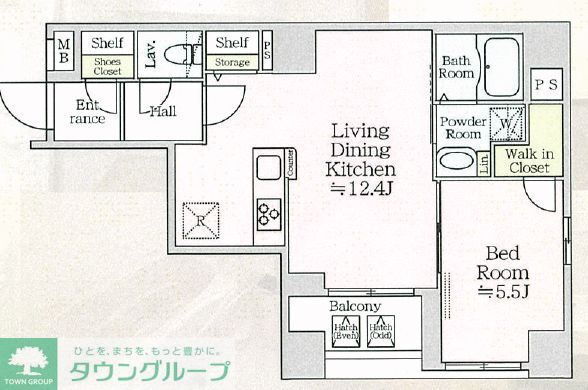 東京都中央区佃２ 月島駅 1LDK マンション 賃貸物件詳細