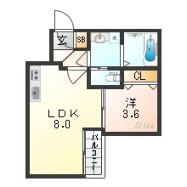 大阪府大阪市平野区長吉出戸２ 出戸駅 1LDK アパート 賃貸物件詳細