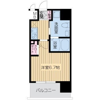 大阪府大阪市中央区十二軒町 谷町六丁目駅 1K マンション 賃貸物件詳細