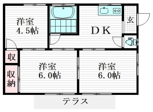 埼玉県入間市野田戸建て 3DK 賃貸物件詳細