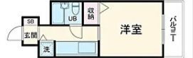 横須賀中央ダイカンプラザシティ１ 7階 1K 賃貸物件詳細