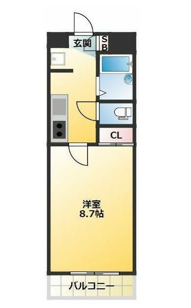 千葉県柏市柏５ 柏駅 1K マンション 賃貸物件詳細