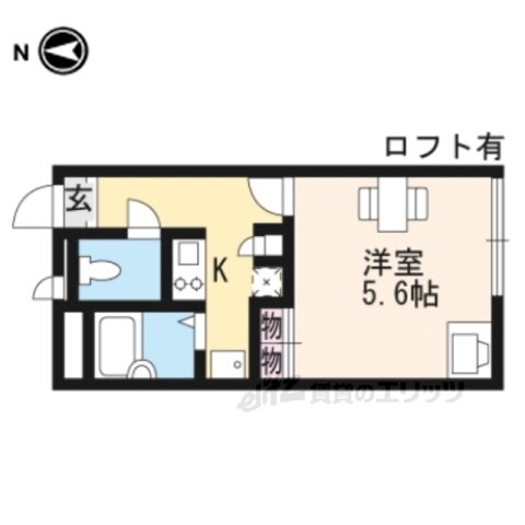 滋賀県甲賀市水口町中邸 水口城南駅 1K アパート 賃貸物件詳細