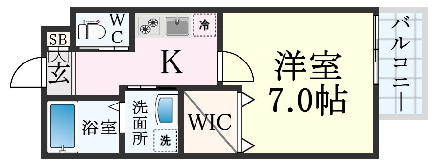 兵庫県神戸市兵庫区荒田町１ 湊川公園駅 1K マンション 賃貸物件詳細