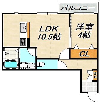 兵庫県神戸市長田区房王寺町３ 長田駅 1LDK アパート 賃貸物件詳細