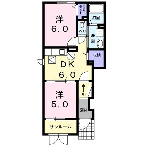富山県高岡市米島 米島口駅 2DK アパート 賃貸物件詳細