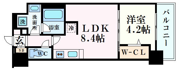 大阪府大阪市北区堂島２ 西梅田駅 1LDK マンション 賃貸物件詳細
