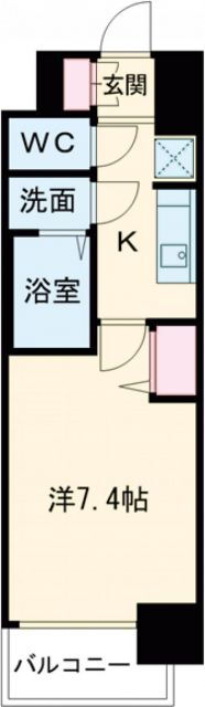 愛知県名古屋市西区那古野１ 丸の内駅 1K マンション 賃貸物件詳細