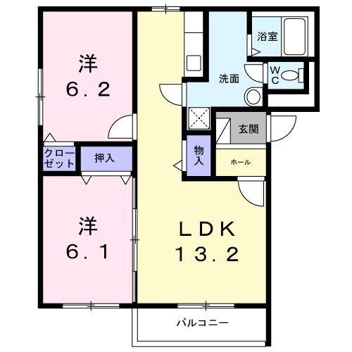茨城県常陸太田市大里町 河合駅 2LDK マンション 賃貸物件詳細