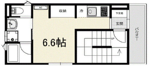 大阪府大阪市東成区中道２ 緑橋駅 1K アパート 賃貸物件詳細