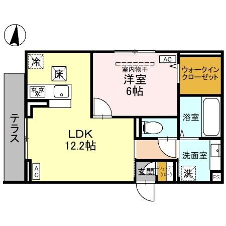 埼玉県越谷市千間台東１ せんげん台駅 1LDK アパート 賃貸物件詳細