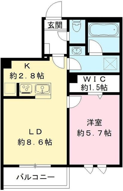 エスポワール 1階 1LDK 賃貸物件詳細