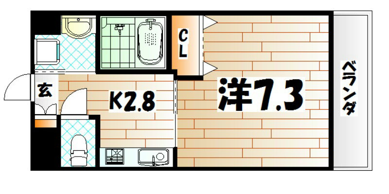 福岡県北九州市小倉北区香春口１ 小倉駅 1K マンション 賃貸物件詳細