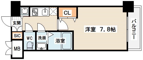 スプランディッド新大阪ＥＡＳＴ 2階 1K 賃貸物件詳細