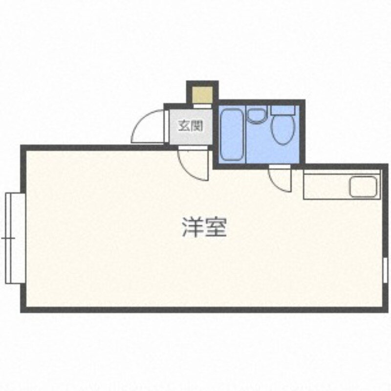 メイプルタウン 2階 ワンルーム 賃貸物件詳細