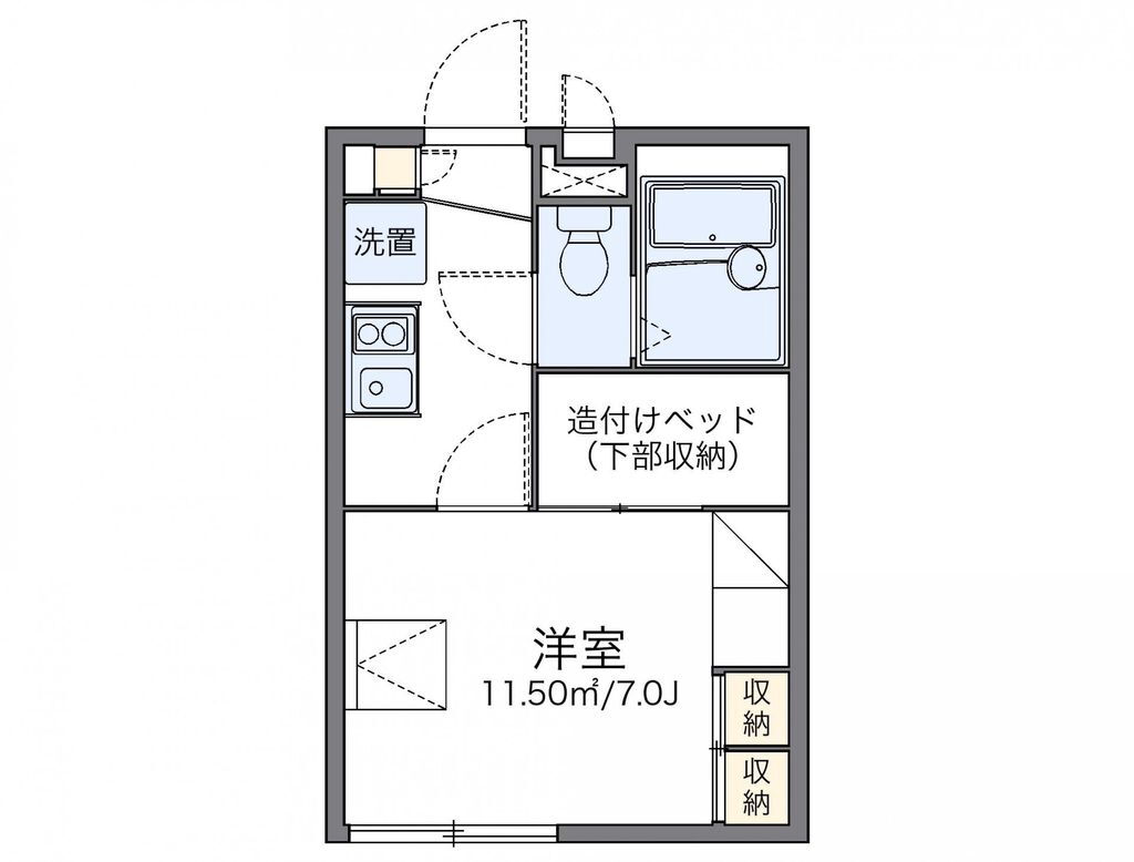 レオパレス府中東 1階 1K 賃貸物件詳細