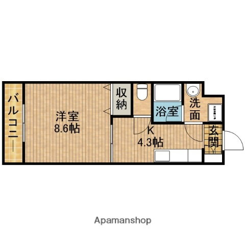 静岡県島田市阪本 島田駅 1K マンション 賃貸物件詳細