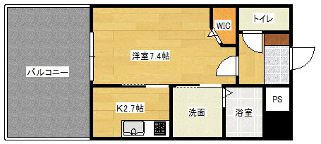 アクアシティ本川町 12階 1K 賃貸物件詳細
