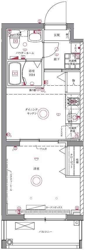 ユリカロゼＡＺ墨田イースト 5階 1DK 賃貸物件詳細