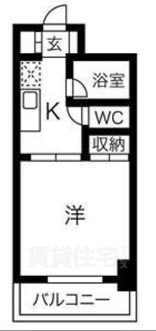 大阪府大阪市此花区西九条２ 西九条駅 1K マンション 賃貸物件詳細