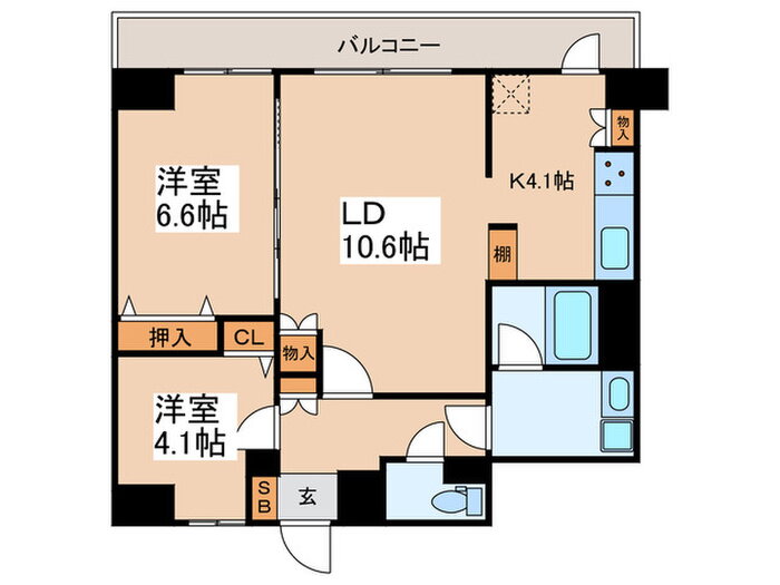 東京都中央区東日本橋２ 東日本橋駅 2LDK マンション 賃貸物件詳細